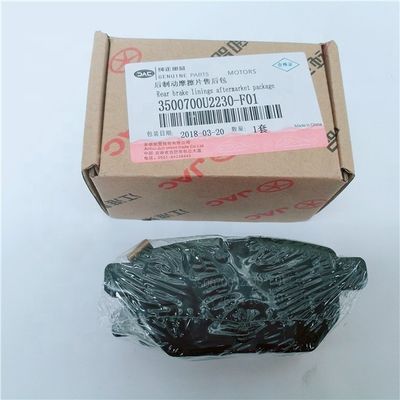 Halbmetallische 15*10*10 Hinterbremsbeläge Die perfekte Passform für JAC S3 Original Autoteile
