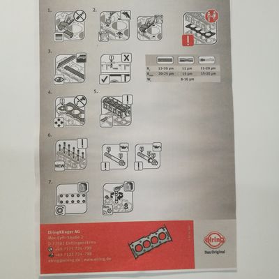 Stahl-Zylinderkopfdichtung für JAC S5